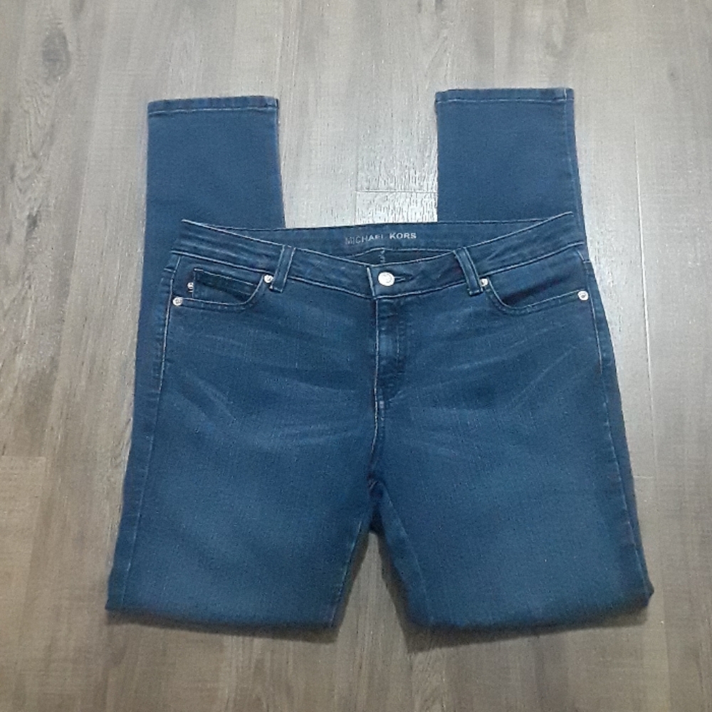 Michael Kors Dark Denim Skinny Jeans